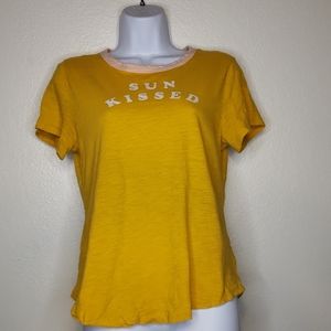 Yellow t shirt